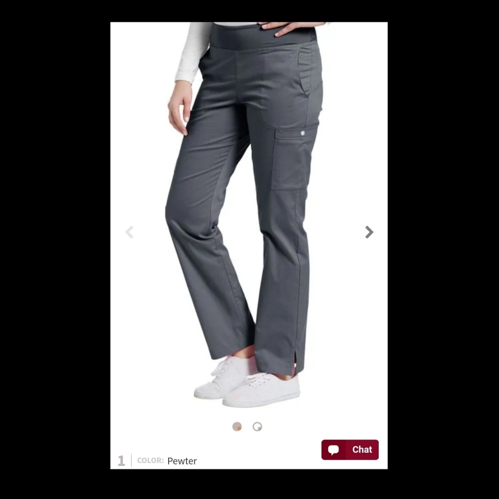 3X Scrub Pants with Elastic Waistband